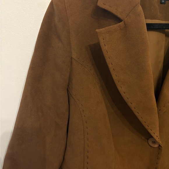 Women's Tan Blazer - Picture 2 of 6